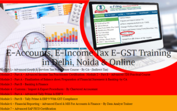 Accounting Course in Delhi, 110096, [GST Update