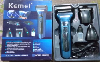 Kemei rechargeable 3 in 1 grooming kit